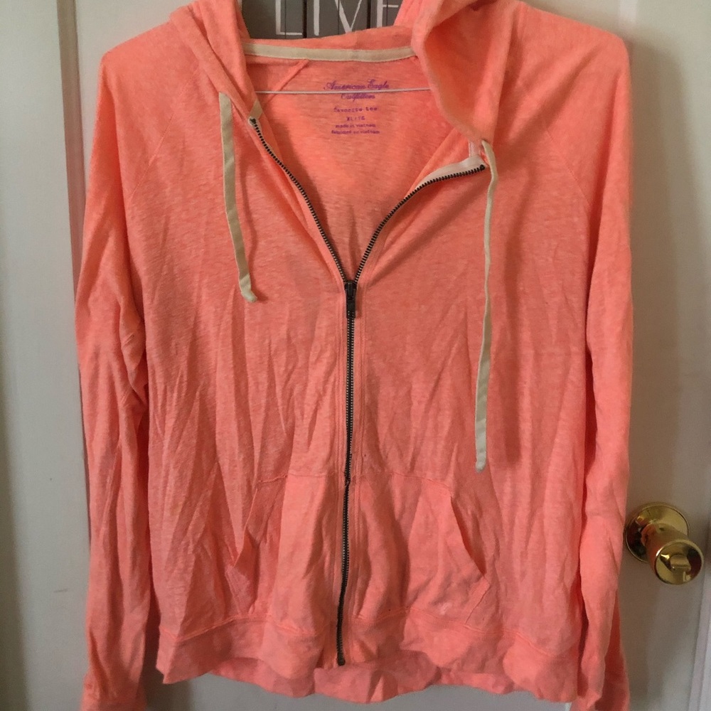 american eagle zip up